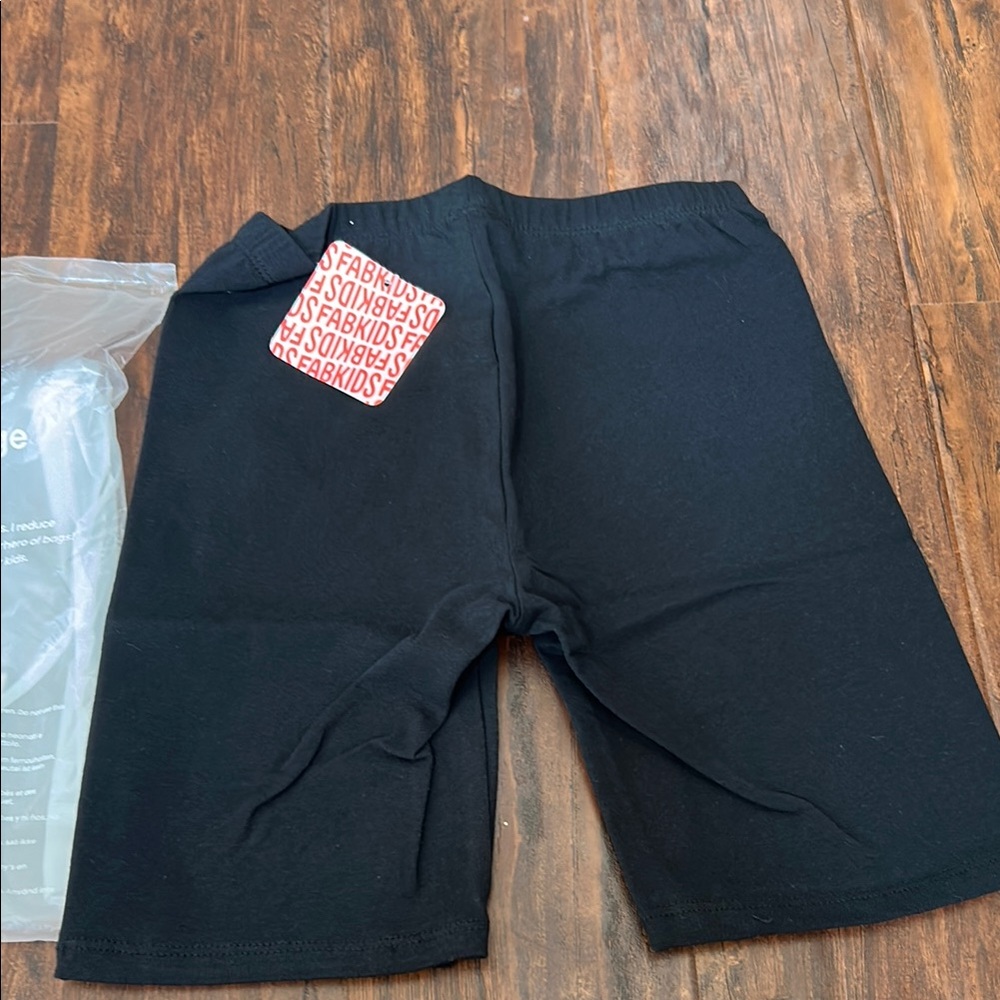 FabKids Black Shorts for Kids